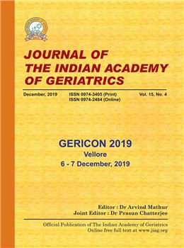 Journal of the Indian Academy of Geriatrics