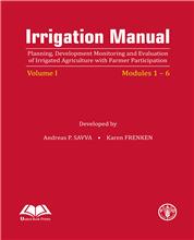 Irrigation Manual: Planing Development Monitoring & Evaluation  of Irrigated Agriculture :  with Farmer participation VOL.1 ( MODULES 1-6 )