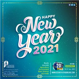Happy New Year 2021 to all the book lovers from Scientific Publishers!