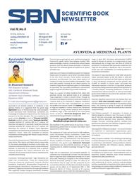 Ayurveda & Medicinal Plants, Scientific Book Newsletter Vol 19 Issue 08 August  2021 Ayurveda & Medicinal Plants, Scientific Book Newsletter Vol 19 Issue 08 August  2021