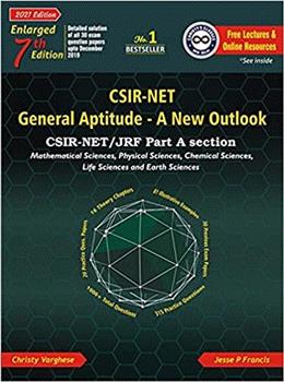 CSIR-NET General Aptitude- A New Outlook 7th Ed
